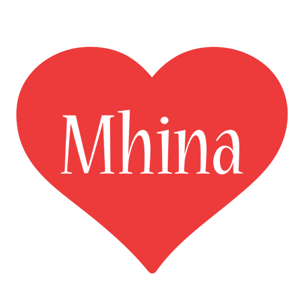 Mhina love logo