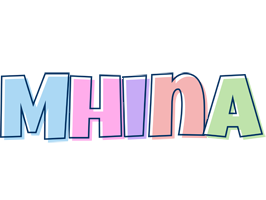 Mhina pastel logo