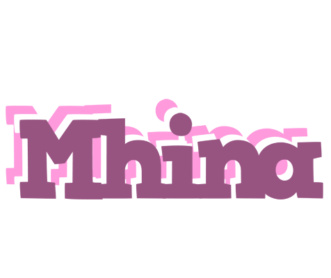 Mhina relaxing logo