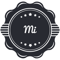 Mi badge logo