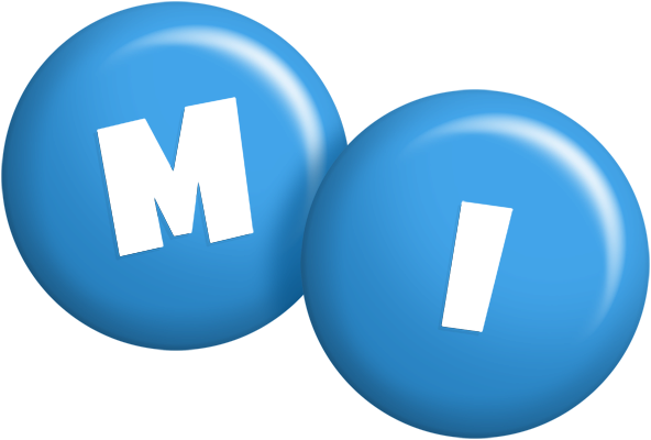 Mi candy-blue logo