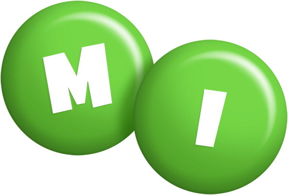 Mi candy-green logo