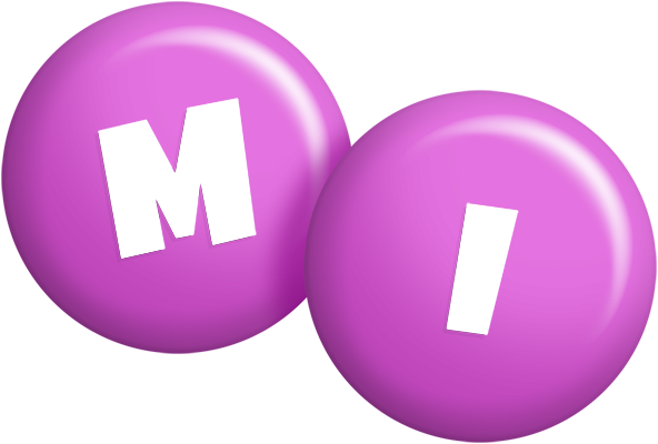 Mi candy-purple logo