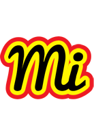 Mi flaming logo