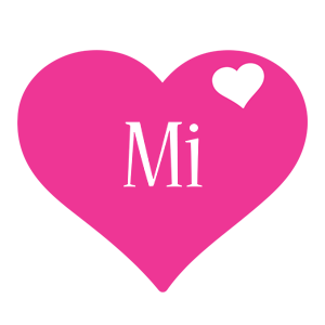 Mi love-heart logo