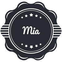 Mia badge logo