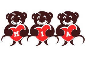 Mia bear logo
