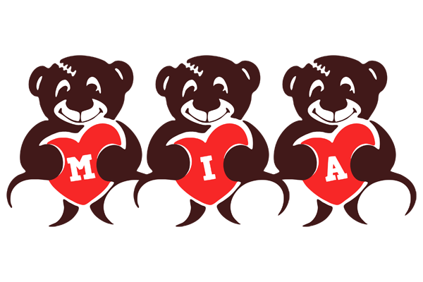Mia bear logo