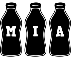 Mia bottle logo
