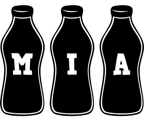 Mia bottle logo