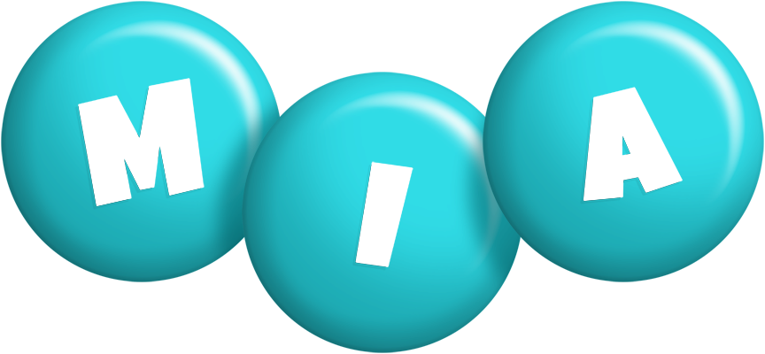 Mia candy-azur logo