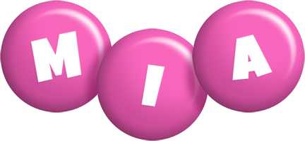 Mia candy-pink logo
