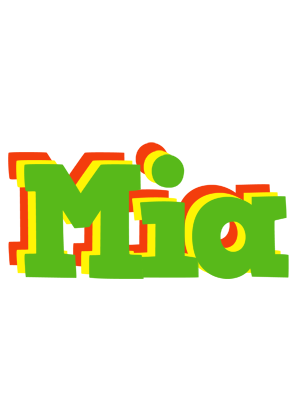 Mia crocodile logo