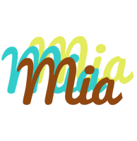 Mia cupcake logo