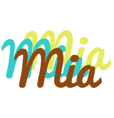 Mia cupcake logo