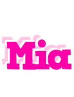 Mia dancing logo