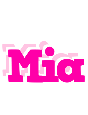 Mia dancing logo
