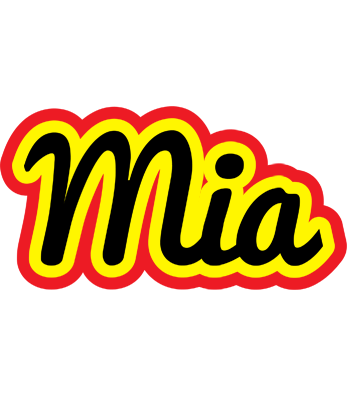 Mia flaming logo