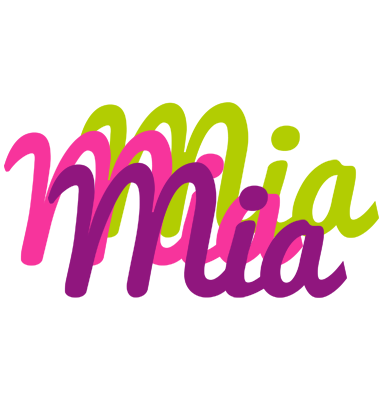 Mia flowers logo