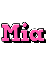 Mia girlish logo