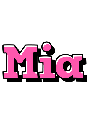 Mia girlish logo