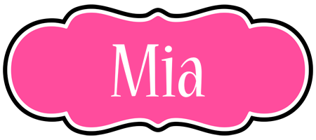 Mia invitation logo