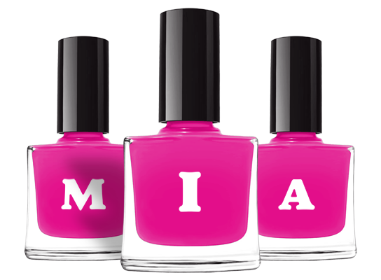 Mia nails logo