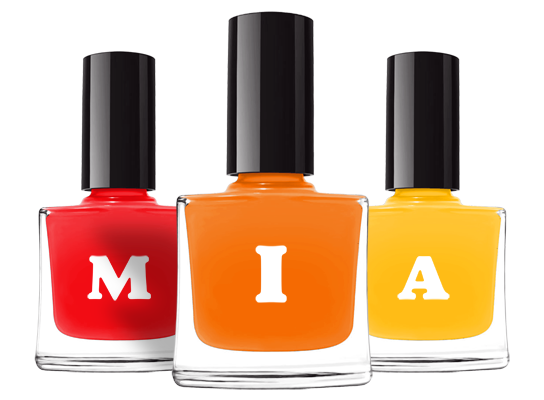 Mia saloon logo