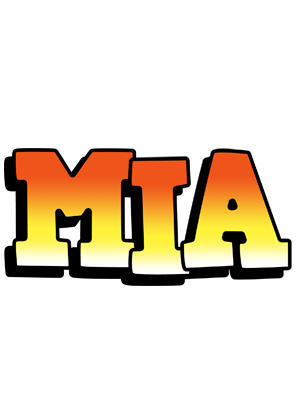 Mia sunset logo