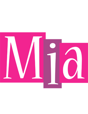 Mia whine logo