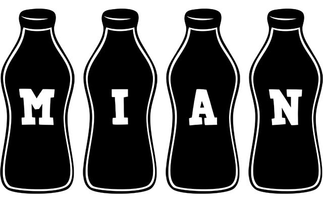 Mian bottle logo