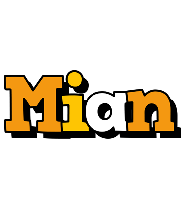 Mian cartoon logo
