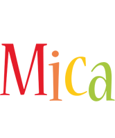 Mica birthday logo