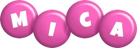 Mica candy-pink logo