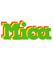 Mica crocodile logo