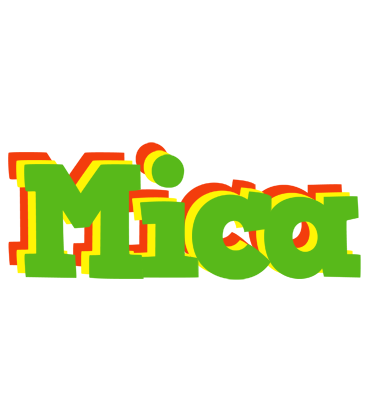 Mica crocodile logo