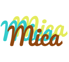 Mica cupcake logo