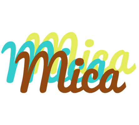Mica cupcake logo