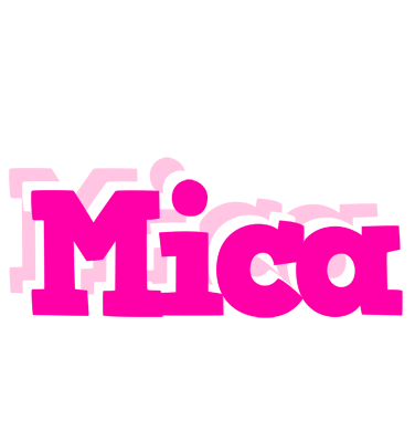Mica dancing logo