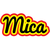 Mica flaming logo