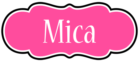 Mica invitation logo