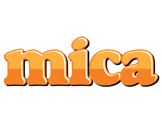 Mica orange logo