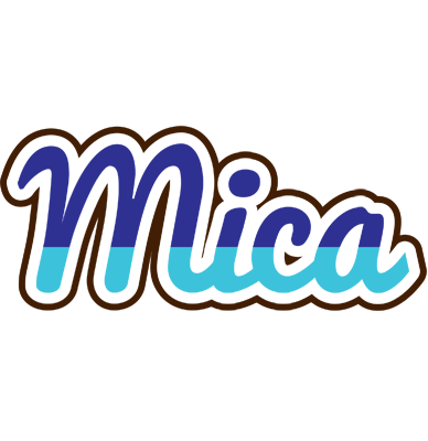 Mica raining logo