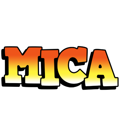 Mica sunset logo