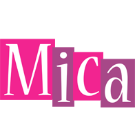 Mica whine logo