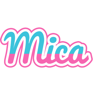 Mica woman logo