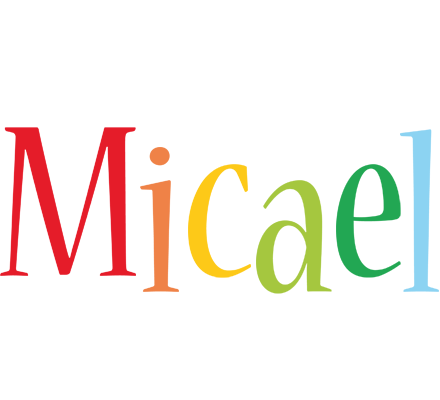 Micael birthday logo