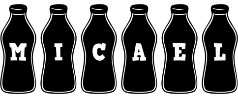 Micael bottle logo