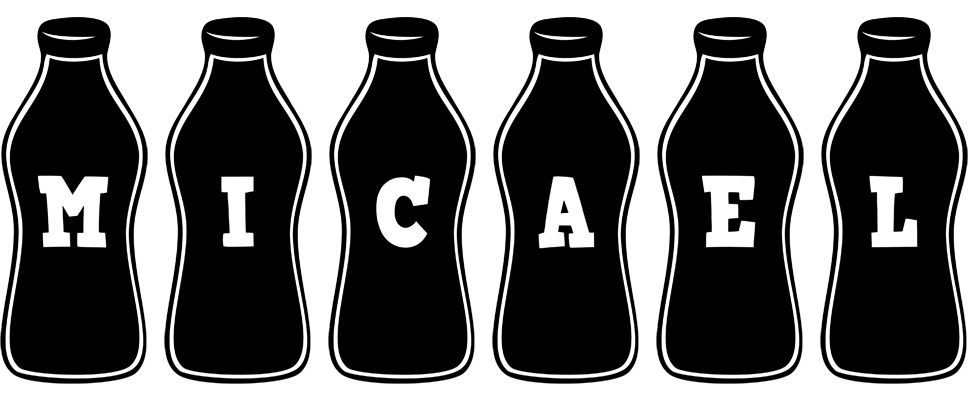 Micael bottle logo