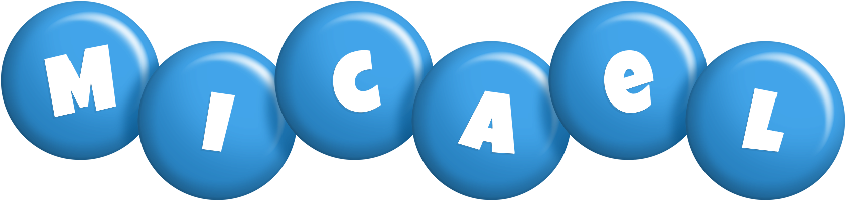 Micael candy-blue logo